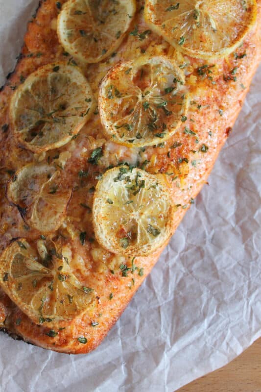 lemon bbq salmon