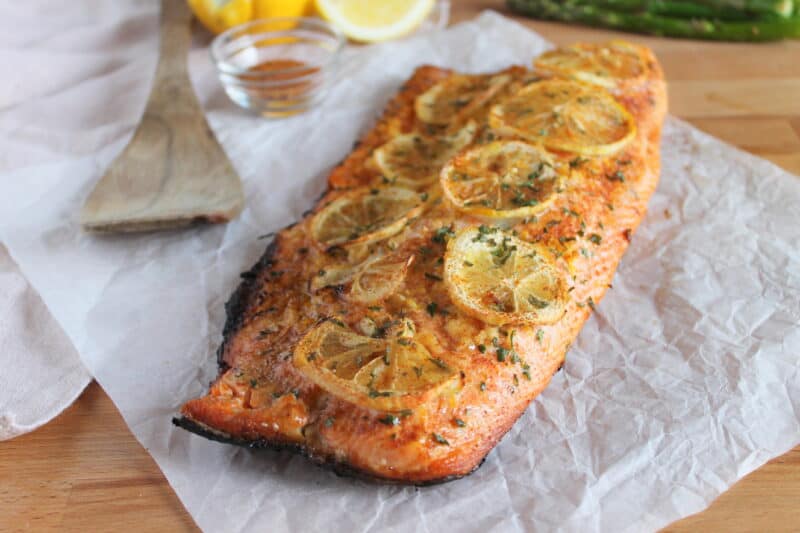 lemon bbq salmon