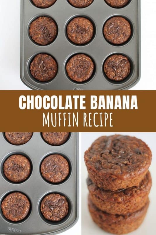 chocolate banana muffin recipe