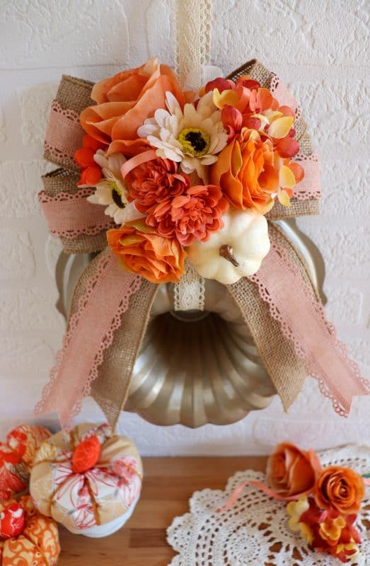 fall bundt pan wreath