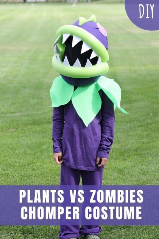 plants vs zombies chomper costume