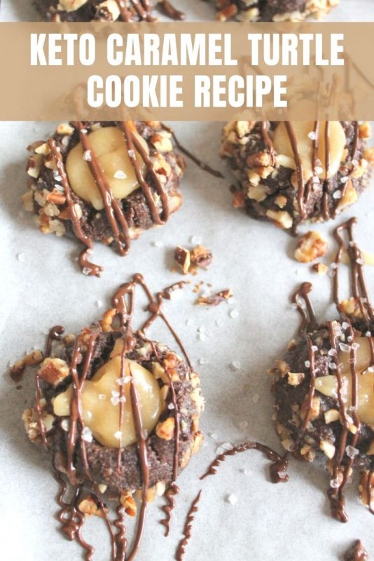 keto caramel turtle cookie recipe