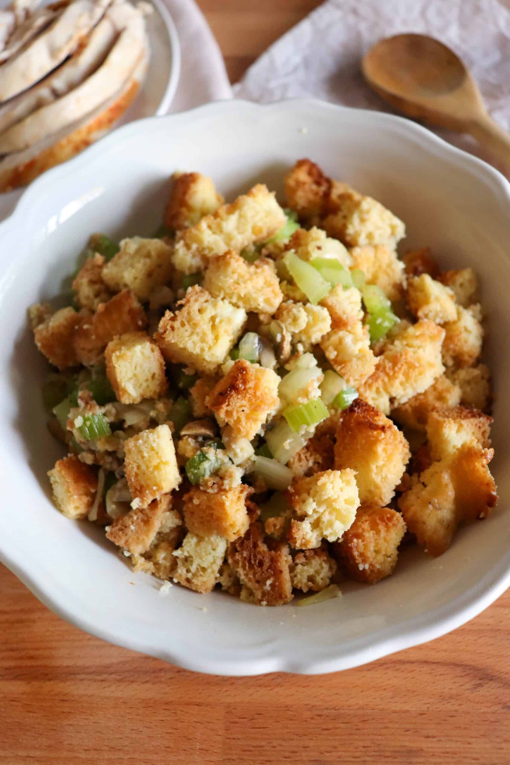 The Best Keto Stove Top Stuffing Recipe » Homemade Heather