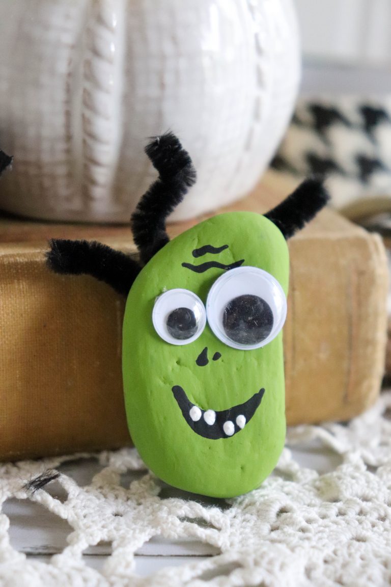Painted Rock Zombie Craft
