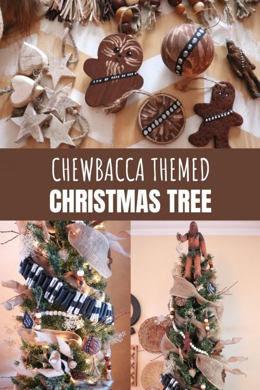 Star Wars Chewbacca themed Christmas tree