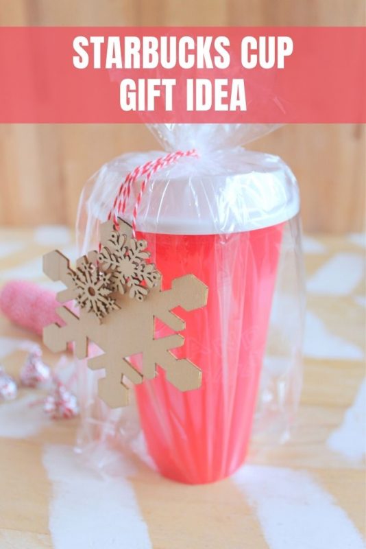 starbucks cup gift idea