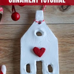 clay farmhouse ornament tutorial