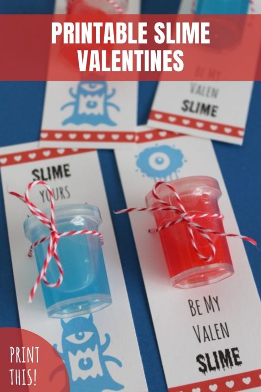 printable slime valentine