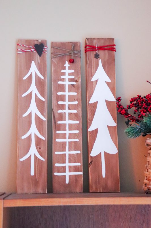 wooden tree signs craft