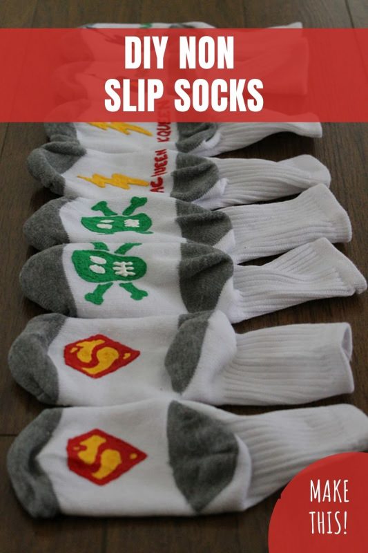 diy non slip socks