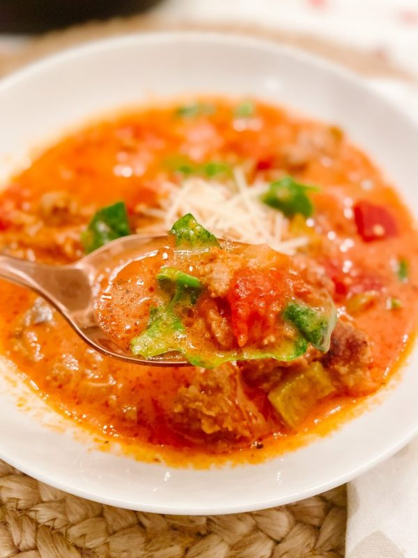 instant pot keto italian soup