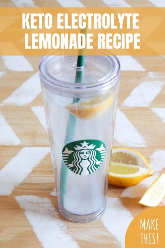 keto electrolyte lemonade recipe