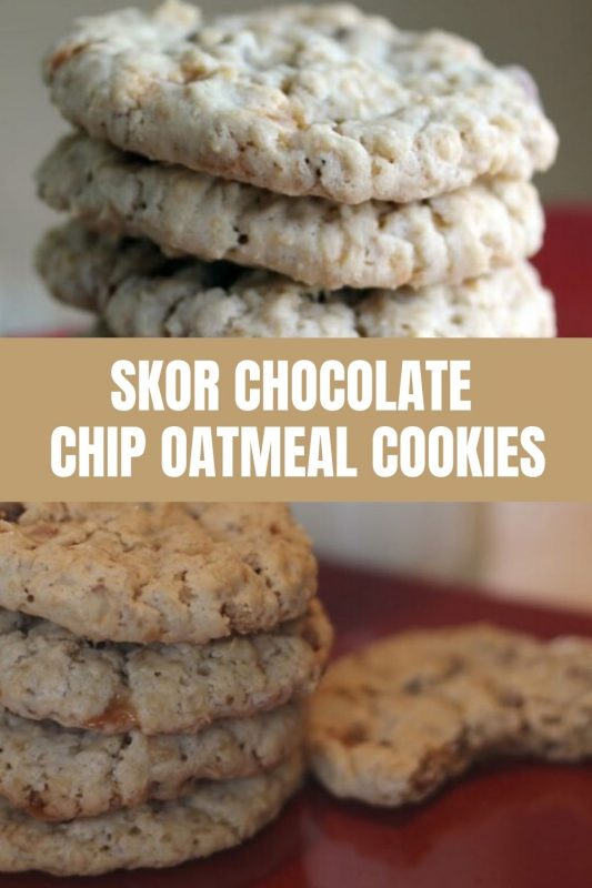 skor chocolate chip oatmeal cookie recipe