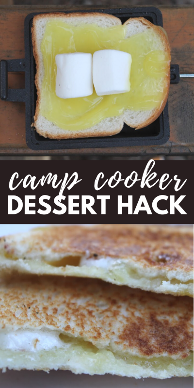 camp cooker dessert hack