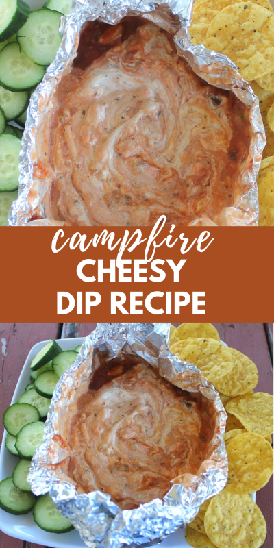 campfire cheesy vegetable dip recipe
