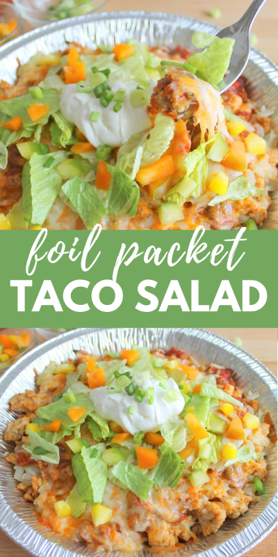 foil packet taco salad