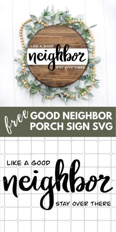 good neighbor porch sign good neighbor porch sign