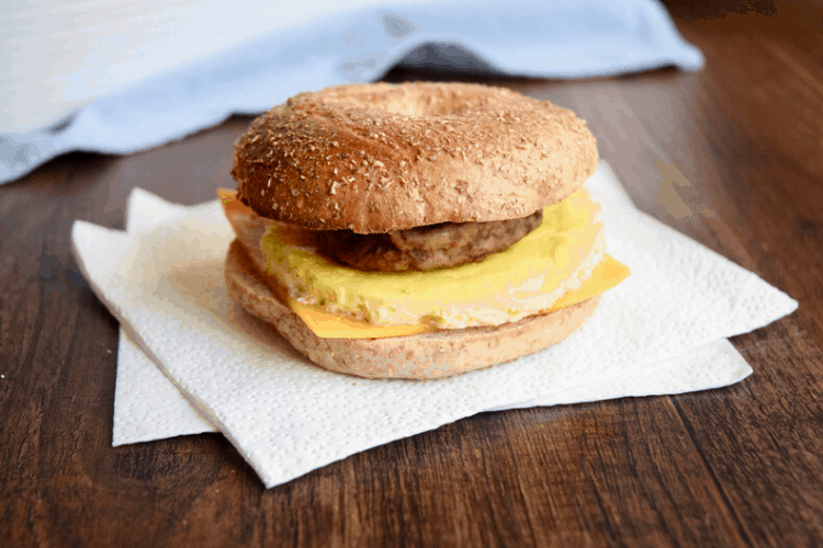 homemade freezer breakfast sandwiches