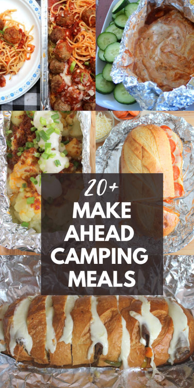 make ahead camping meals
