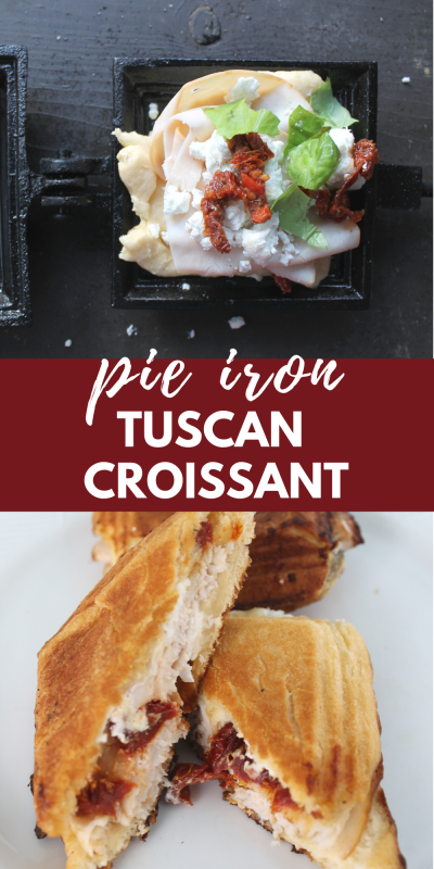 pie iron tuscan croissant