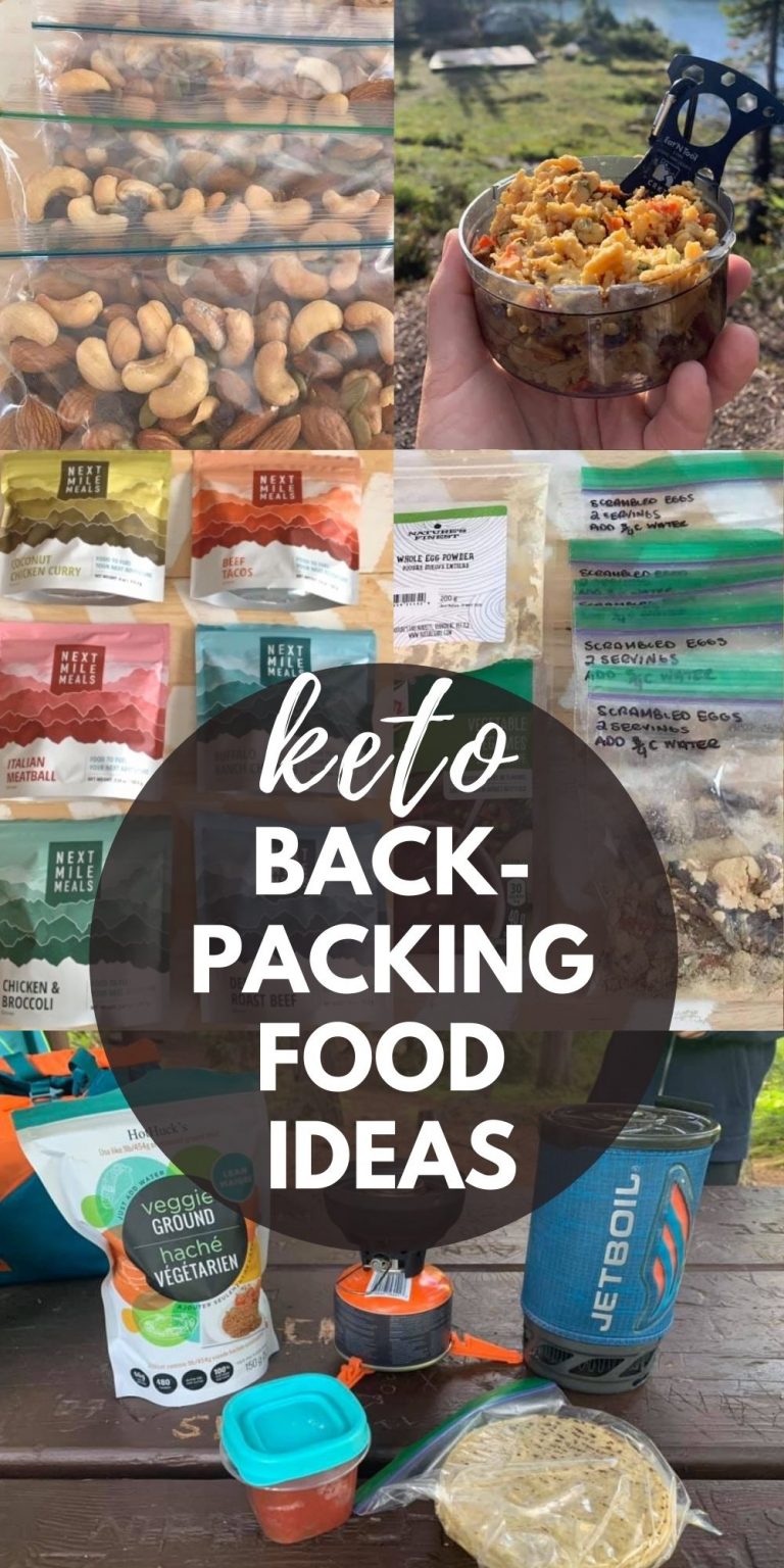 The Best Keto Backpacking Food Ideas (Low Carb Meals)