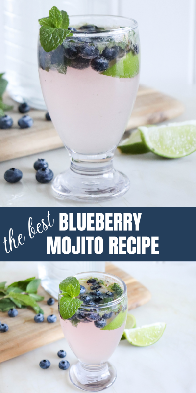 the best blueberry mojito recipe