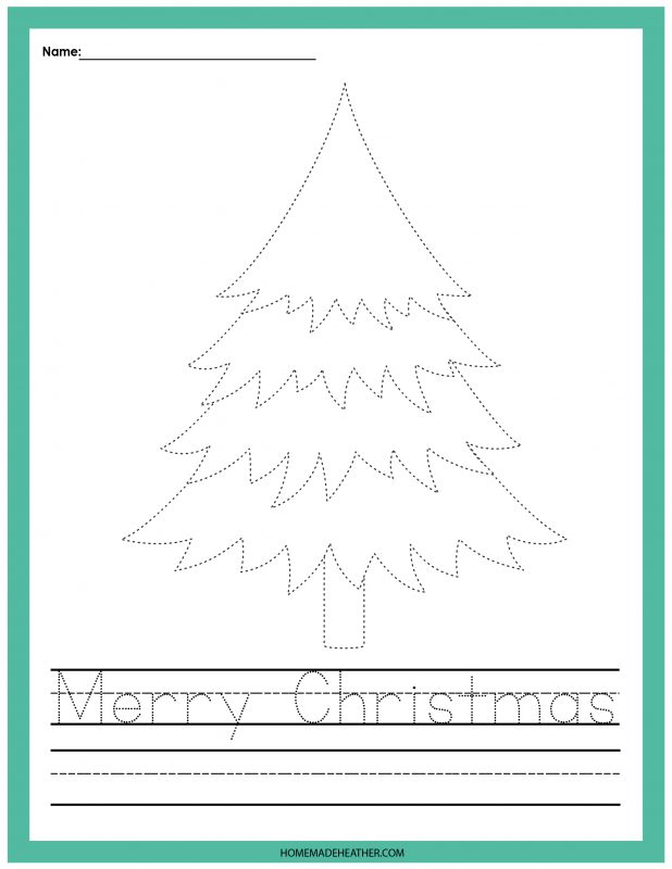 christmas tree christmas tree coloring sheet