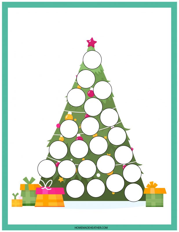 christmas tree christmas tree activity printable