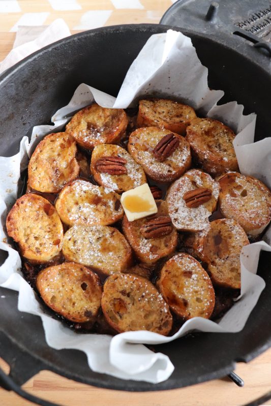 dutch oven french toast casserole