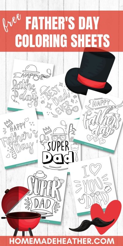 fathers day printable coloring sheets