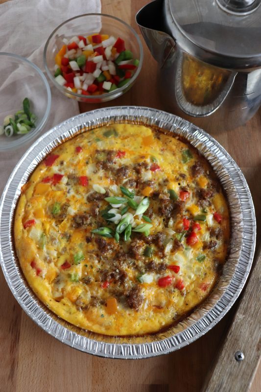 foil packet breakfast bake