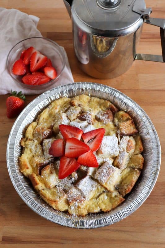 foil packet french toast bake
