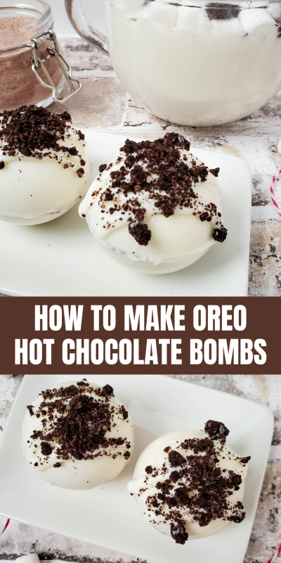 how to make oreo hot chocolate bombs