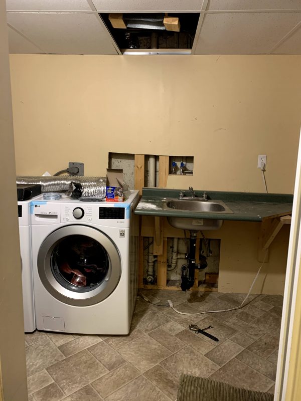 Laundry room disaster