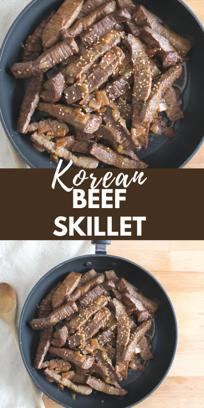 korean beef skillet