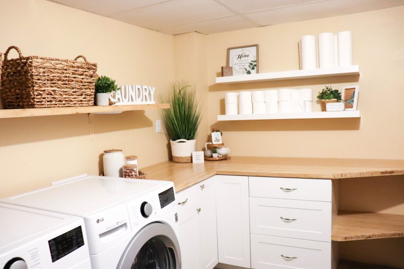 laundry room makeover