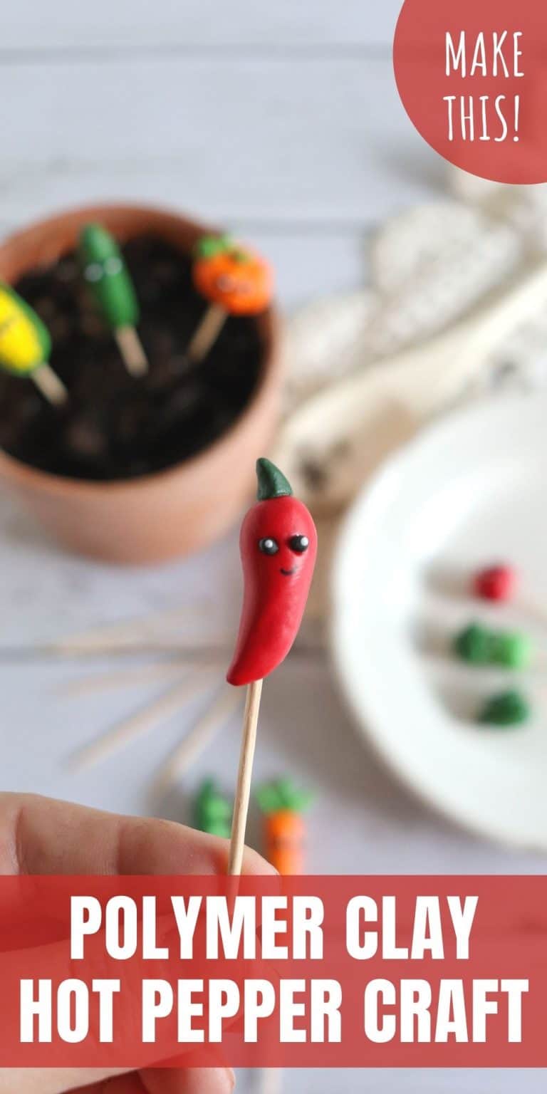 How to Make a Polymer Clay Hot Pepper Craft