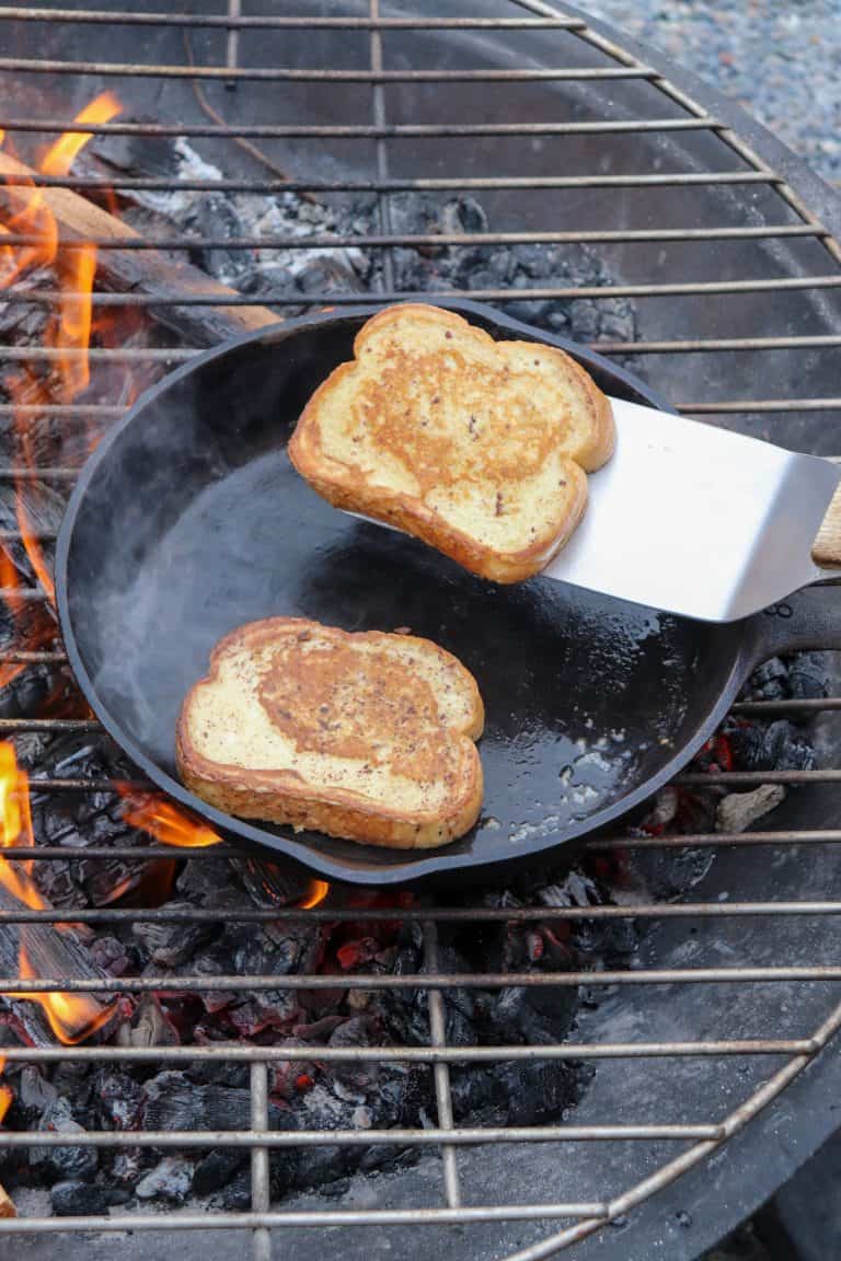 Skillet Campfire French Toast Recipe