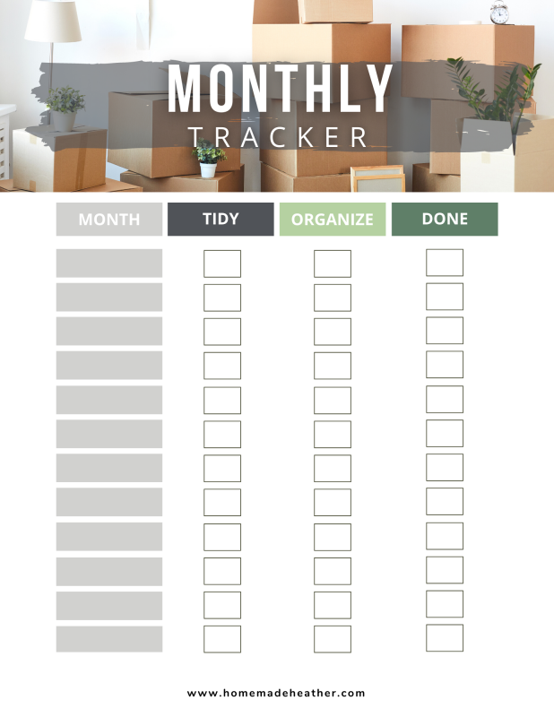 spring clean organization challenge spring clean organization challenge