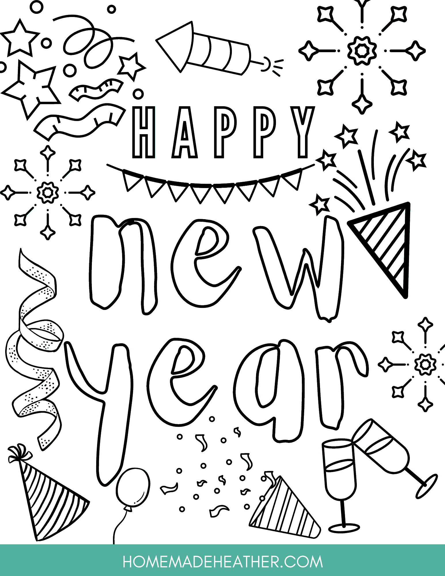 New Years Printable