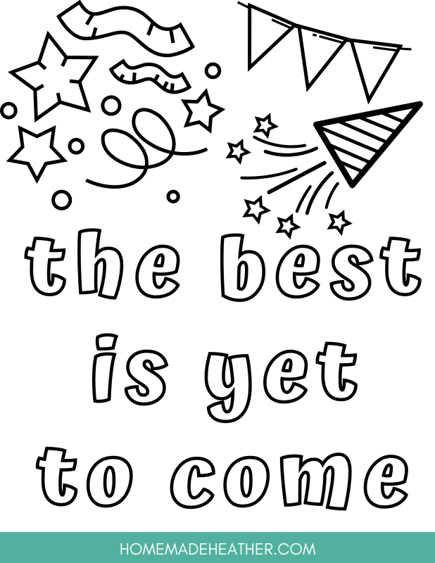 beach activity set New Years Printable