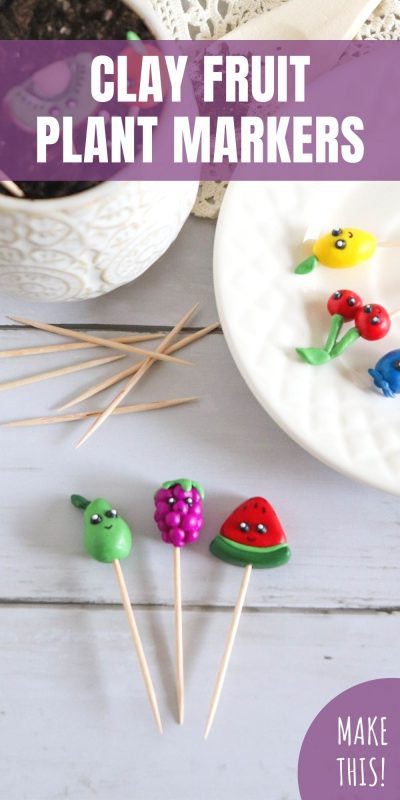 clay fruit craft