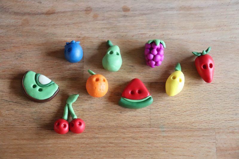 clay fruit process