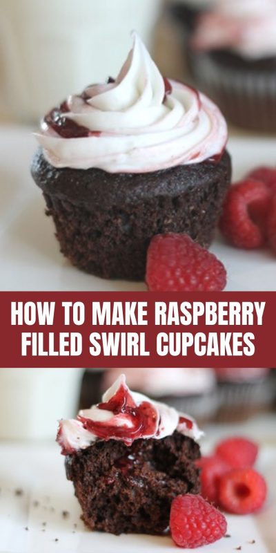 how to make raspberry filled swirl cupcakes how to make raspberry filled swirl cupcakes