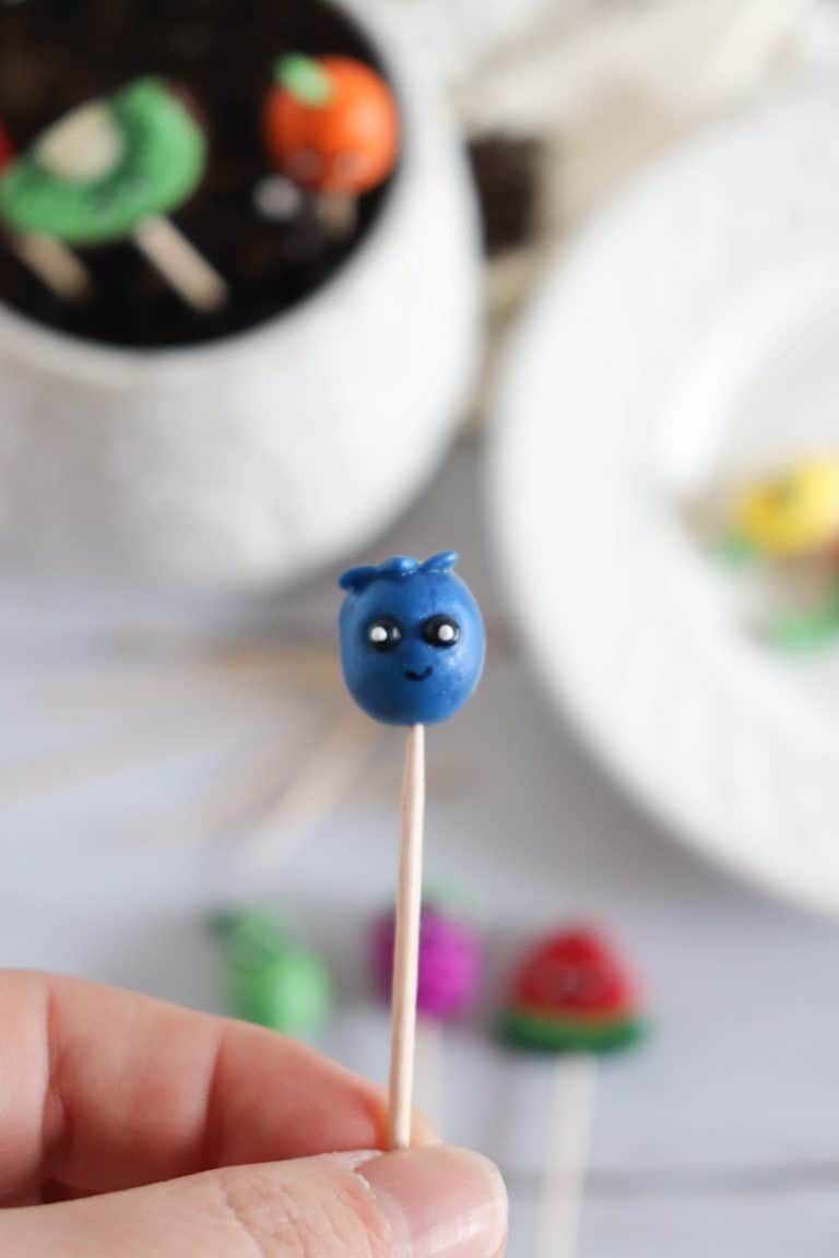 How to Make a Polymer Clay Blueberry Craft