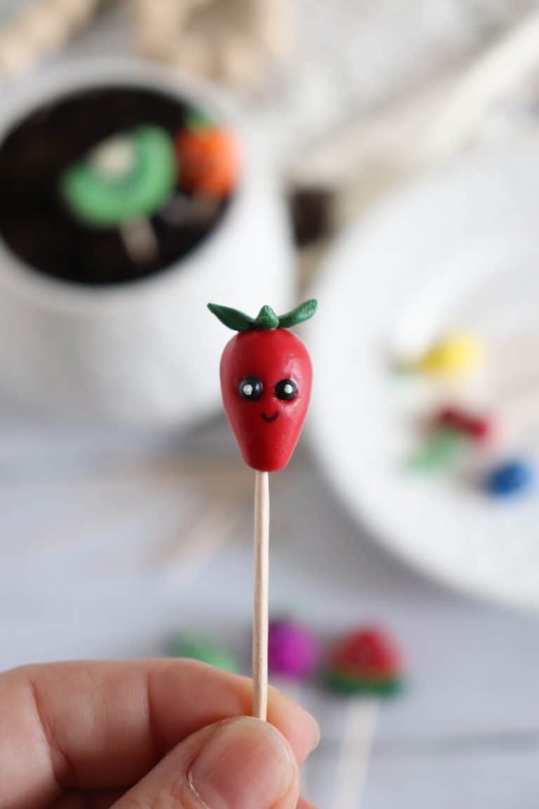 How to Make a Polymer Clay Strawberry Craft