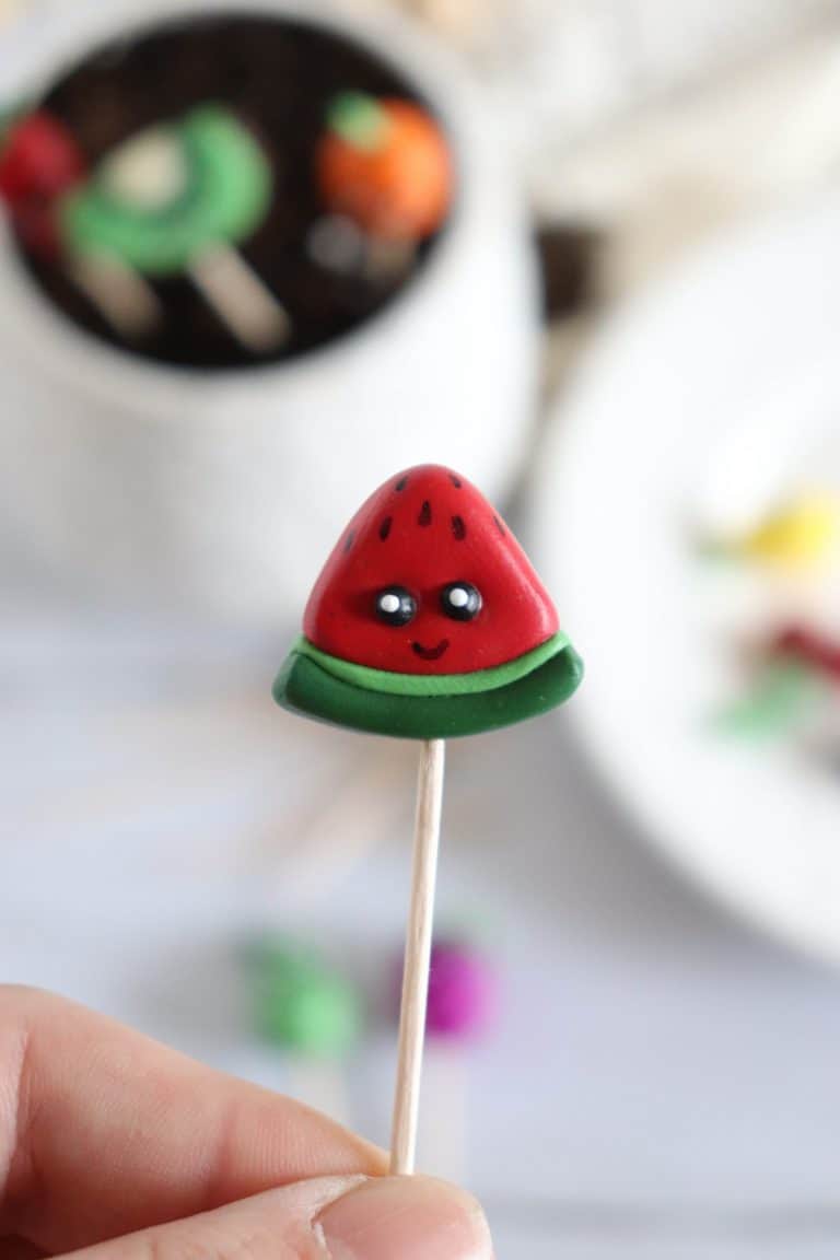 How to Make a Polymer Clay Watermelon Craft