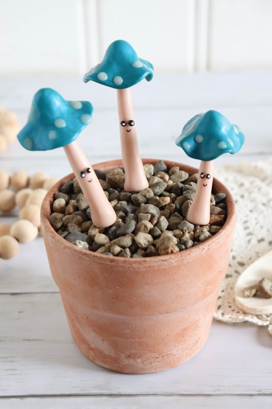 polymer clay mushrooms