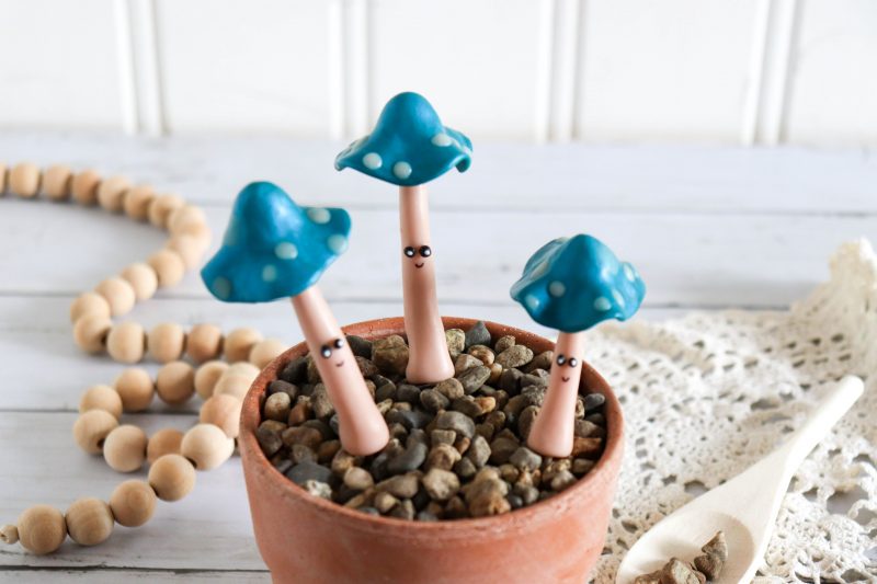 polymer clay mushrooms polymer clay mushrooms