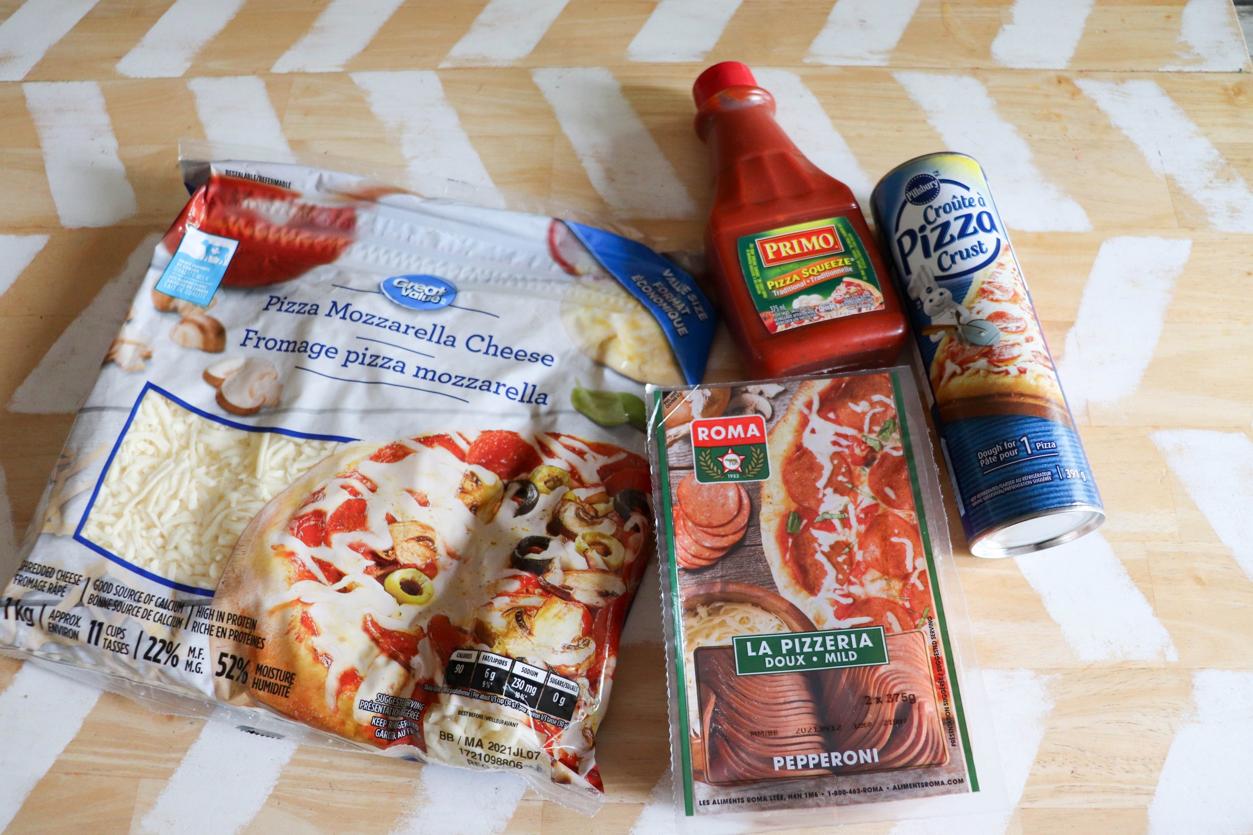 Dutch Oven Pizza Ingredients